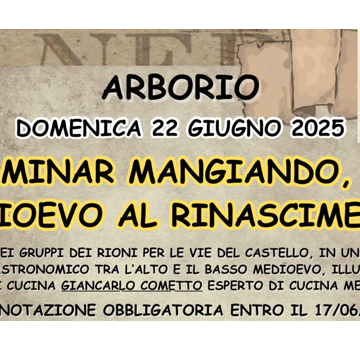 Camminar mangiando, dal Medioevo al Rinascimento