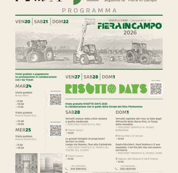 La Settimana del Riso 2026